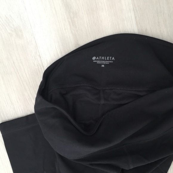 Athleta, size medium, black capri - Picture 3 of 3